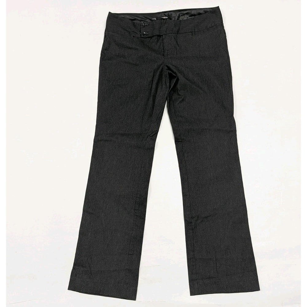 Quiet Luxury Office Siren Wide Leg Career Trousers Gray Pants Maurices 9/10